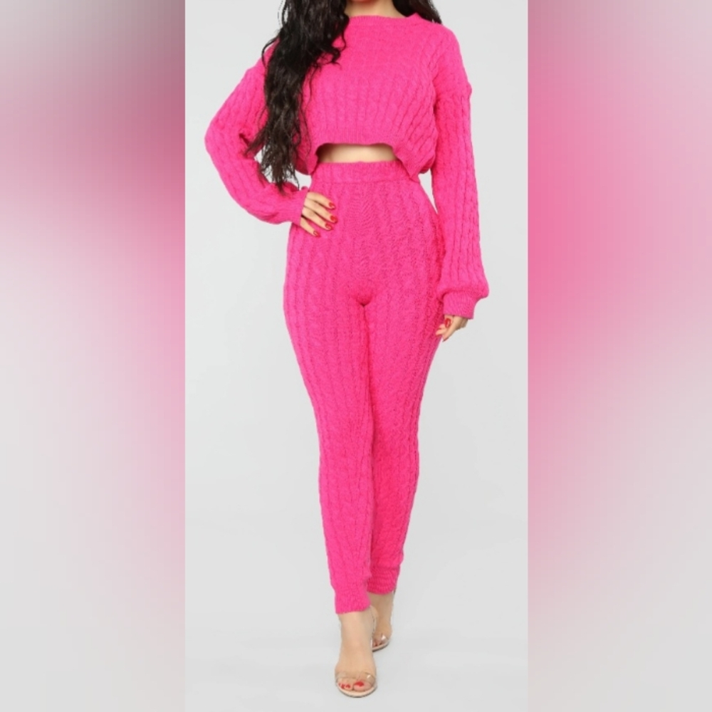 Sweater Sweetie Pants Set